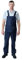Road Master Latzhose, Latzhose, Overall, Maler, Anzug für Dekorateure, Bauarbeiter, Weiß, Schwarz, Blau, Rot und Marineblau, marineblau, S