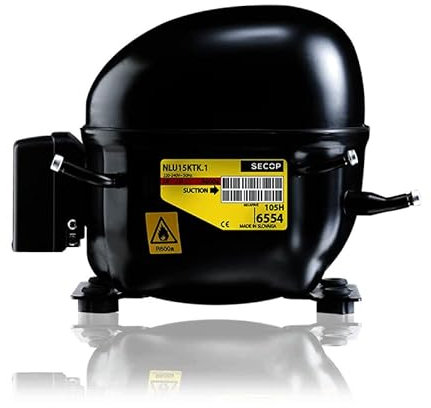 REPORSHOP - Compresor Secop NL10MF R134A 220v 1/3Cv Baja Media Alta Temperatura 10,09cm3