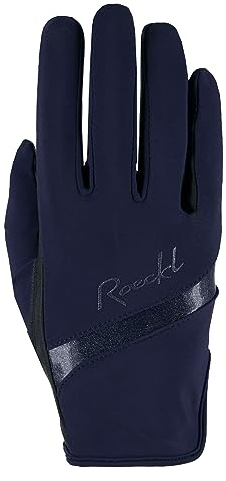 Roeckl Sports Reithandschuh Lorraine, Ladies Sommer Handschuh, Marine 7
