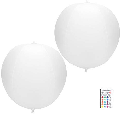 LED Lampe Boule Solaire Couleur Changeante Lumière Flottante Piscine Plage Paysage Blanc pour Jardins Pelouses