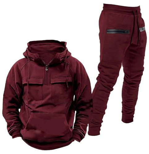 Tuta Uomo Felpata Tute Da Uomo In Offerta Jogging Set Tuta Uomo Taglie Forti Felpa E Pantaloni Corsa Tuta Da Ginnastica Sportiva Giacca Multifunzionale Completi Sportivi Da Uomo Autunno Inverno
