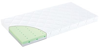 TRÄUMELAND – Babymadrass 70 x 140 cm Air Flow Basic | Andningsbar babymadrass | Öko-Tex 100-certifierad, hudvänlig och allergivänlig | tvättbart bomullsöverdrag | Tillverkad i Österrike