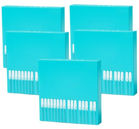 Ear HwaBS120pcs Velas de la oreja Extracción de cera, hadre de extracción de cera reutilizable suave y de confort, adhesivos, adhesivos y lavables para niños adultos