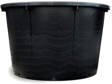 Tiesto Maceta Super macetón sin Asas. 230 litros. Ø 80 x 55 Cm. Exterior para Plantas y arboles Grandes. Segura Garden. Ventajas Mayor Crecimiento y Facilidad de traslado. Resistente a los Rayos UV