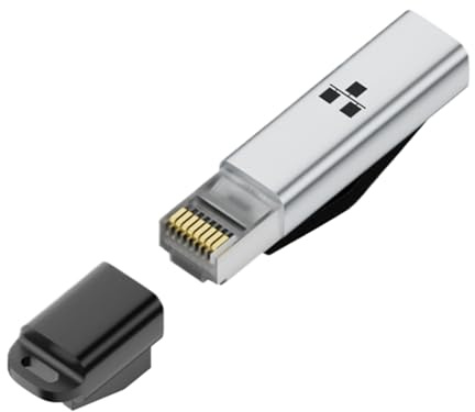 USB Till Ethernet Adapter Bärbar Integrerad Kabelanslutning | Ethernet USB-Adapter För Dator Skrivbord TV Alla Enheter Skärm Inomhus Kontor Hos Familj Vänner