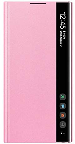 Samsung EF-ZN970CPEGWW Clear View Funda para Galaxy Note10, Rosa