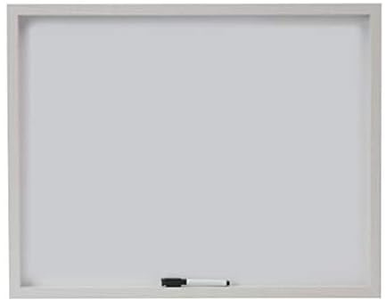 Mikasa White Board with Dry Erase Pen, 24x19-Inch, White