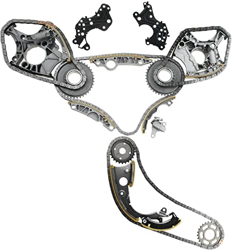 Steuerkettensatz für A4 8EC A4 Avant 8ED A6 4F2 A6 Avant 4F5 A8 4E2 4E8 2.4L 3.2L Benzin 2004-2010 06E109229F