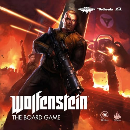 Archon Studio Wolfenstein: The Board Game (1-4 Players, Ages 14+)