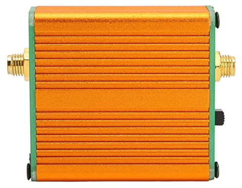 CCYLEZ Mini Amplificateur Audio, Amplificateur Portable à Bande Complète, 0,1 MHz à 6 GHz, Module de Préamplificateur de Puissance RF LNA à Gain élevé 20 DB pour la Maison,(Livré sans Batterie)