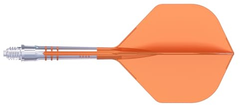 CUESOUL ROST T19 Asta per Freccette Integrata in Carbonio e Forma Standard di Volo, Set di 3