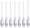 HZAOPZE Fishing Sbirolino Set, 7 pcs Angelzubehör Spirolino Forelle, Spirolino Sinkend 8g, 10g, 12g, 15g, 20g, 25g, 30g, Forellen Posen Set Sbirolinos für Forellenteig und Spoons Forelle