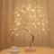Bonsai Baum Licht Warmweiß, 108 LED Baum Lampe, 8 Modi Dimmbar, USB/Batteriebetrieben, LED Deko Lampe Leuchtzweige, Verstellbare Äste, Lichterbaum für Party Geburtstag Weihnachten Innendekoration