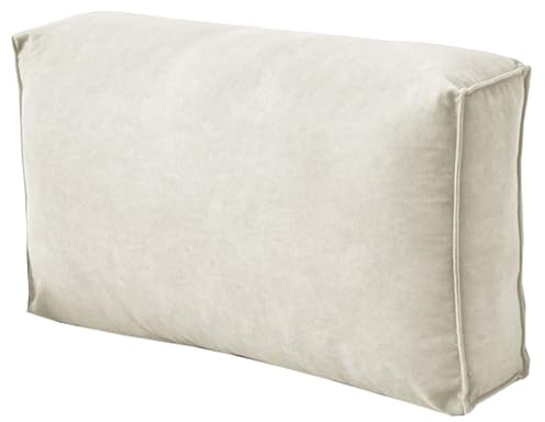 JORTUIO Cuscino da Lettura per Letto e Divano Imbottito Schienale Cuscinoni Matrimoniale/Singolo Cuscini Testata Letto Rimovibile Grande Cuscino da Parete Supporto Lombare Cuscino(Color3,70x12x45cm)