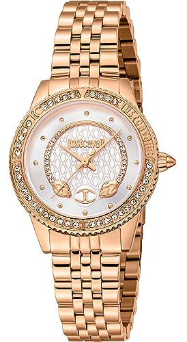 Just Cavalli Elegant Watch JC1L275M0065, Grey/Silver, Glam