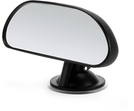 Kaslaider 360° Adjustable Rear View Baby Car Mirror for Car Back Seat, Shatterproof, Crystal Clear, Non Slip, Universal Fit