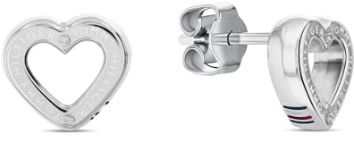 Tommy Hilfiger Jewelry Steckerohrringe für Damen aus Edelstahl in Herzform - 2780971
