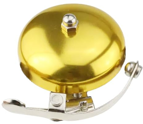 Klassisk cykelklocka - vintage metall cykelringklocka bullrig transparent ring cykeltillbehör för vägcykel säkerhetsvarning | fältstorlek