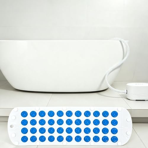 DowPie bubbelmassagematta, bekvämt massageunderlag för badkar 110v