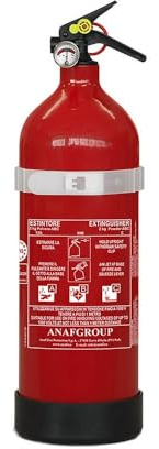 ANAF GROUP Anafgroup 12.681B.FB01.40Z Estintore Polvere ABC, 2kg, Set di 4