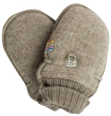 Joha Kinder Baby Handschuhe aus 100% Wolle Sesame Melange-60