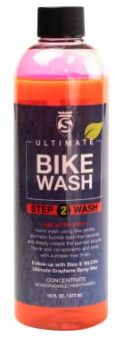SILCA Bike Spa Ultimate Bike Wash – miljövänligt koncentrat för duschgel – avancerade ytaktiva ämnen inkapslar smuts – lysande körsbärsdoft – 16 oz flaska