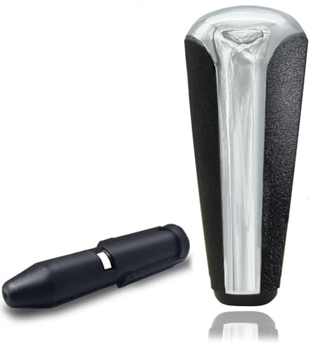 VJOLI Pomello del cambio automatico 307, manopola del cambio automatico 207, manopola del cambio compatibile con Peugeot 206 207 307 308 408 508 3008 301 C2 C4L C5 Picasso