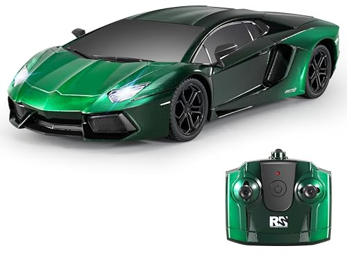MIEBELY Lamboghini RC Car - 1:24 Scale Lambo Toy 3.7V 500mAh, LP700 Fast Remote Control Car for Boys 8-12, Rc Race Model Birthday Gifts for Kids Adults Boys Girls Age 6-12 Year Old