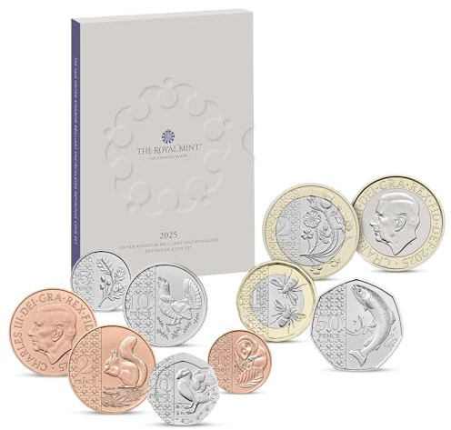 The Koin Club Royal Mint 2025 UK Brilliant Uncirculated Definitive Coin Set Highly Collectable