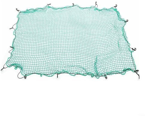 Puupaa Rete di copertura per rimorchio, resistente, 1,5 x 2 m, 1,5 x 1,8 m, 1,5 x 1,5 m, 2 x 3 m, 3 x 4 m, per auto, SUV, furgoni, pick-up (1,5 × 2 m)
