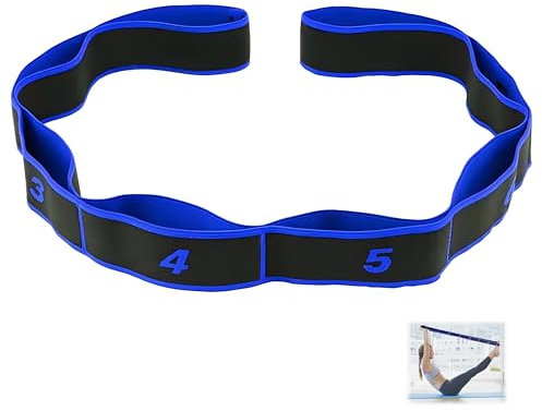 Cinghia Yoga, Cintura Yoga Elastica Elastica Bodybuilding Fasce Ciclismo Resistenza Fitness Bande Elastiche Sport Per Pilates Allenamento Danza Fitness Ginnastica