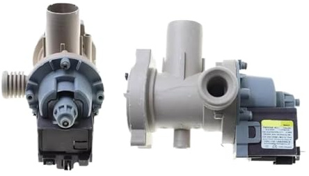 Pompe De Vidange, Compatible For Haier, Lave-linge À Tambour 0022150033660401A Pompe Monophasée Pompe Intégrée Avec Moteur
