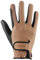 Uvex tensa II - widerstandsfähiger Reithandschuh für Damen und Herren - exzellenter Grip & strapazierfähig - touchscreenfähig - Caramel-Black - 10