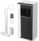 TANGZON 4-in-1 Portable Air Conditioner 7000 BTU, Mobile Air Cooler, Dehumidifier, 2 Speeds Fan with Sleep Mode, 24H Timer, Remote Control, LED Display, Child Lock & Window Kits