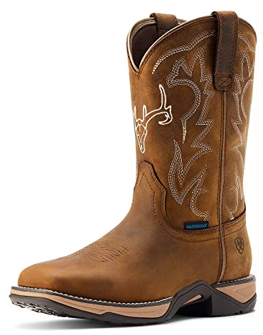 ARIAT Women’s Anthem Deer Waterproof Western Boot
