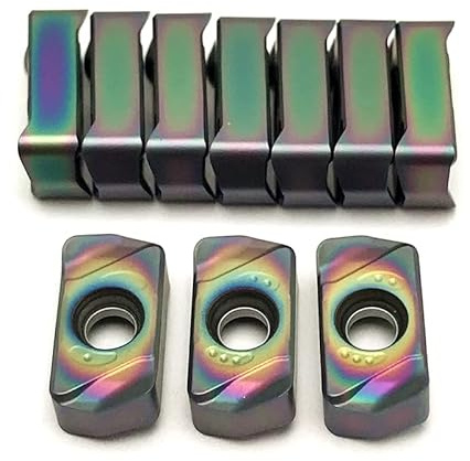 LNMU0303ZER Utensile for tornitura con Inserti in Metallo Duro ad avanzamento rapido Utensili for tornio in Metallo Fresatura CNC Inserti da Taglio Lavorazione dell'Acciaio Inossidabile