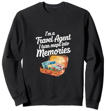 I'm A Travel Agent I Turn Maps Into Memories ---- Felpa