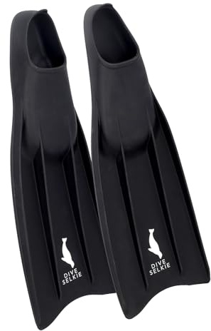 DIVE SELKIE Silicone Freediving Fins: powerful and comfortable for diving, spearfishing, snorkeling, scuba