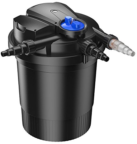 SunSun CPA-10000 Filtro presión estanques con Unidad UVC integrada 11W Koi estanques hasta 12000L