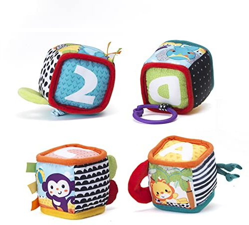 Infantino Discover and Play Soft Blocks Development Toy