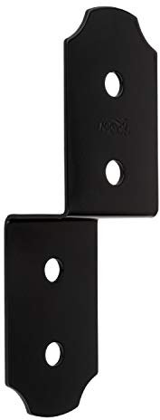 National Hardware N800-006 - Corbata decorativa para vigas de refuerzo al aire libre, soportes y soportes para pérgolas, cenadores, arcos de jardín y camas de jardín elevadas, 2 x 3 x 9 1/2, Hartley