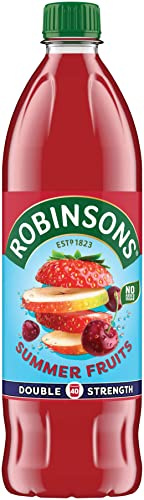 Robinsons Double Strength Summer Fruits No Added Sugar Squash 1L
