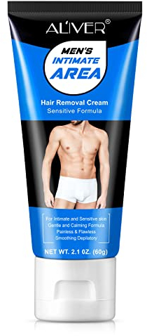 Haarentfernungscreme für den Intimbereich für Männer,für unerwünschte Haare in den Achselhöhlen, im Intimbereich,im Scham- und Bikinibereich, schmerzfreie,makellose Enthaarungscreme 1pcs