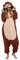 SAMGU Adult Pyjama Cosplay Tier Onesie Body Nachtwäsche Kleid Overall Animal Sleepwear Erwachsene AFFE L