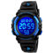 Dayllon Digitaluhr Kinder Uhren für Jungen Armbanduhr Kinder Outdoor Sport 50M Wasserdicht Elektronische 12/24 H Wecker Stoppuhr/Kalender/LED-Licht/Datum Junge Mädchen Blue Black X(8-15 Year Old)