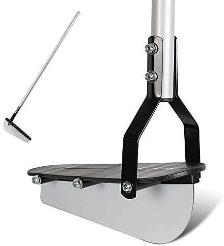 FISHTEC Cortabordes - Recortador Manual de Bordes - Cuchilla de acero de 28 cm - Mango Giratorio 102 cm - Permite recortar fácilmente el césped - Apoyo para el pie - Mango giratorio 102 CM