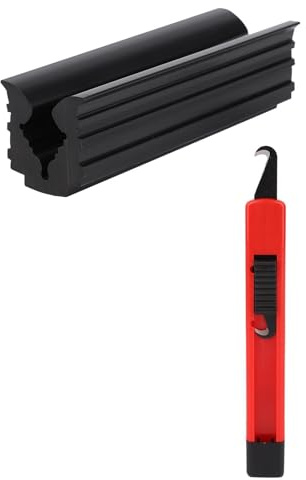 BOXOB Kit Grip Club de Golf, Comprenant 13 Bandes de Ruban Adhésif Double Face Une Pince-Étau en Caoutchouc et Une Lame à Crochet pour Les Accessoires Golf Indispensables