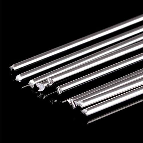 Pangyoo PYouo-Welding rods 10pcs Aluminum Welding Rods, No Need Solder Powder, Soldering Sticks Flux-Cored Rod Kits 1.6mm/2mm, Welding materials (Diameter : 2mm)
