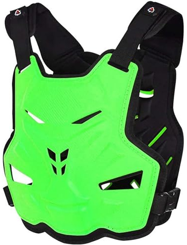 SJAPEX Armadura Corporal para Niños, Armadura Corporal para Motocicleta, Protector De Pecho, Protector De Espalda, Protector De Motocross, Ciclismo, Esquí, Equitación, Patineta, Pecho, Espalda 3