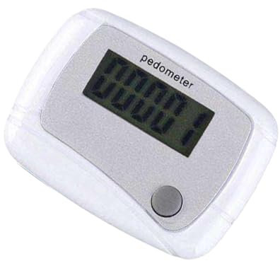 Podómetro Compacto,Podómetro Tobillero - Dispositivo LCD Digital con Monitor De Objetivos Diarios para Viajes, Senderismo, Deportes, Running Y Entrenamientos En Interiores para Mayores